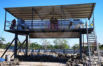 污泥壓干機(jī)成功解決污泥含水率居高不下的問題
