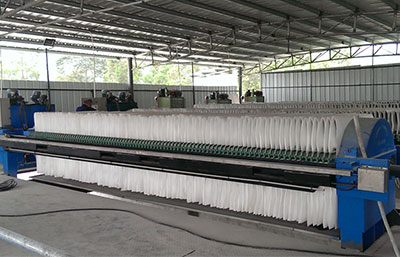 污泥壓濾機(jī)濾布滲透力下降如何處理