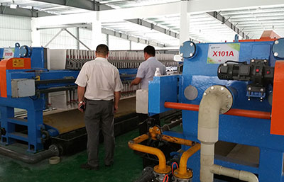 污泥廂式壓濾機不能保壓是什么原因