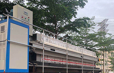 廂式污泥壓濾機怎樣深度脫水