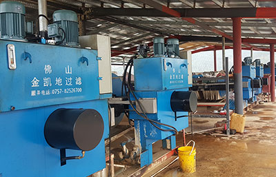 壓濾機廠家介紹：板框污泥壓濾機日常維護