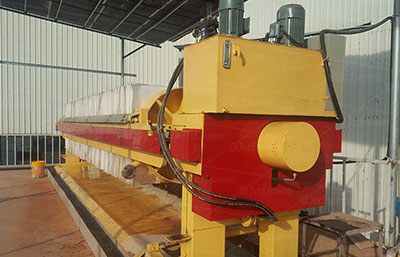 污泥板框壓濾機(jī)不能密封的原因