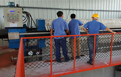 壓濾機廠家介紹污水處理壓濾機正確使用方法