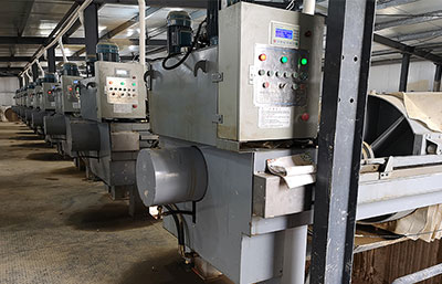 污泥壓濾機的進泥濃度低有哪些原因