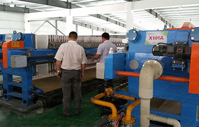 六大細節調控可提高污泥壓濾機效率