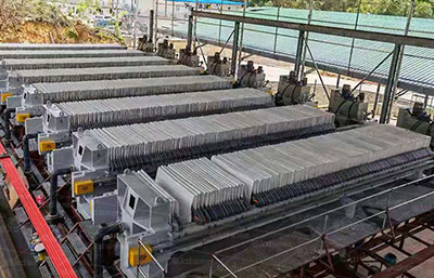 污泥處理壓濾機設備，污泥壓濾機多少錢一臺