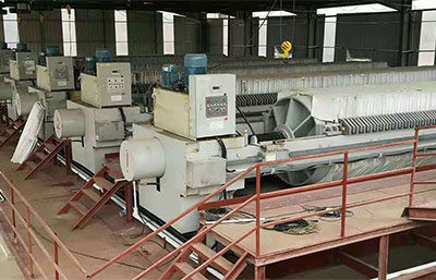 零排放洗沙生產線，購買泥漿脫水設備投入預算