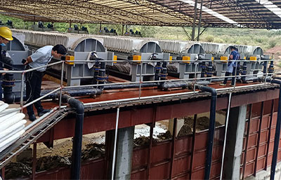 使用廂式高壓壓濾機處理砂場砂尾、節約成本提高生產效率