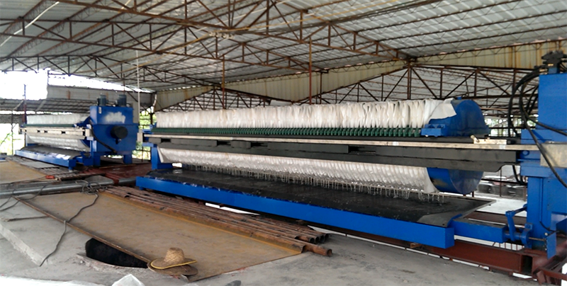 污泥回收成砂-金凱地污泥廂式壓濾機