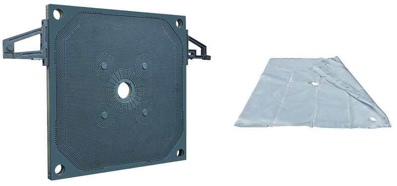 污泥壓濾機濾布、濾板